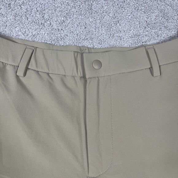Bearbottom Clothing Pants Mens Large Khaki Stretch Golf Work Nylon Spandex Tan - Picture 5 of 12